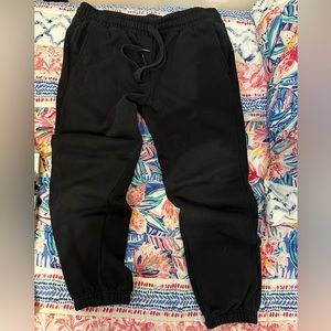 Fabletics Black Sweatpants Size M